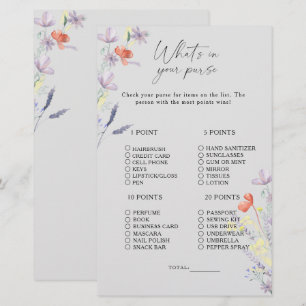 Boho Floral, was ist in deinem Geldbörsenspiel