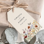 Boho Floral Wedding Gift Tags Geschenkanhänger<br><div class="desc">Diese stilvolle und elegante Hochzeitsserviette besticht durch herrliche,  handbemalte Wildblumen in Aquarelltönen,  die als hübsches Bouquet für den Frühling,  den Sommer oder Hochzeiten im Herbst eingerichtet sind. Finden Sie passende Artikel in der Beige Boho Wildblume Wedding Collection.</div>