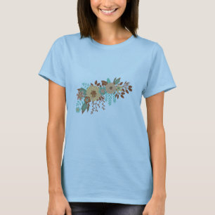 Boho Floral Women T-Shirt