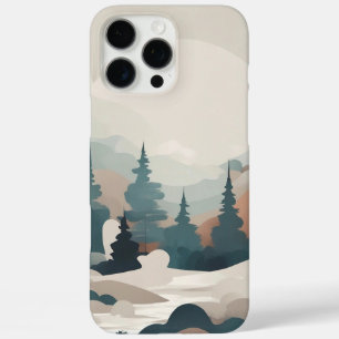 Boho Forest Landscape Artwork iPhone 16 Pro Max Hülle