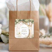 Boho Forest Watercolor Fairy First birthday