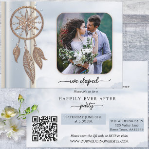 Boho-Foto-Dreamcatcher-Happily-Ever-After-Party Einladung