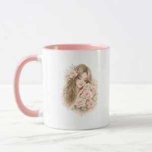 Boho-Frauen-Akzentschale Tasse