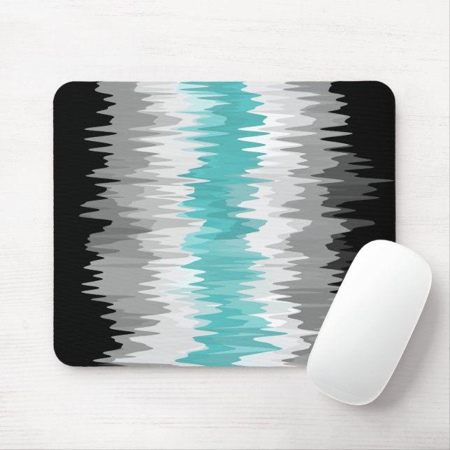 Boho Funky Wavy Abstract Libramasculine Stolzflagg Mousepad (Mit Mouse)