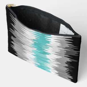 Boho Funky Wavy Abstract Libramaskulines Stolzflag Zubehörtasche