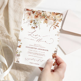 Boho Garden Blume Liebe in Bloom Brautparty Einladung