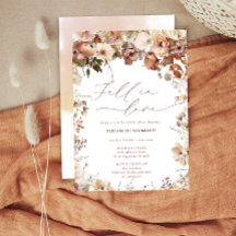 Boho Garden Fall in Liebe Brautparty