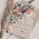 Boho Garden Floral Sweet 16 Geburtstag Champagne Einladung<br><div class="desc">Erleben Sie einen Abend der Eleganz und Schönheit, während wir Sie einladen, ein großartiges Sweet 16 Party zu feiern. Entspannen Sie in einer Nacht mit hübschen, bemalten Blumenmotiven im Garten, die jugendlichen Charme und Eleganz vermitteln. Tauchen Sie ein in ein spektakuläres Ambiente, das nur für Sie entworfen wurde, ein Abend,...</div>