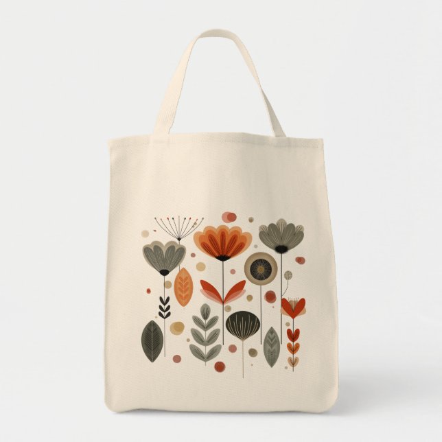 Boho Garden Tragetasche (Vorne)