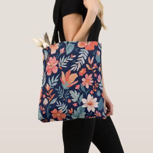 Boho Garden Whimsy - Tasche für tropische Leinwand