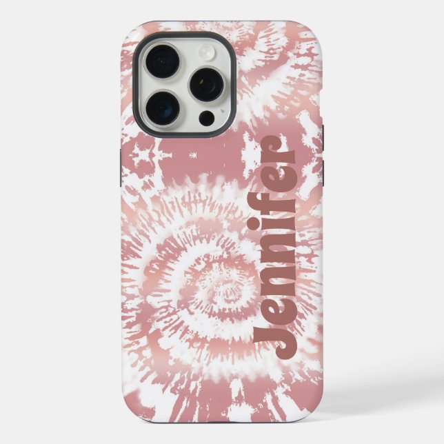 Boho Gefärbte Krawatte iPhone / iPad Gehäuse Hülle (Rückseite)