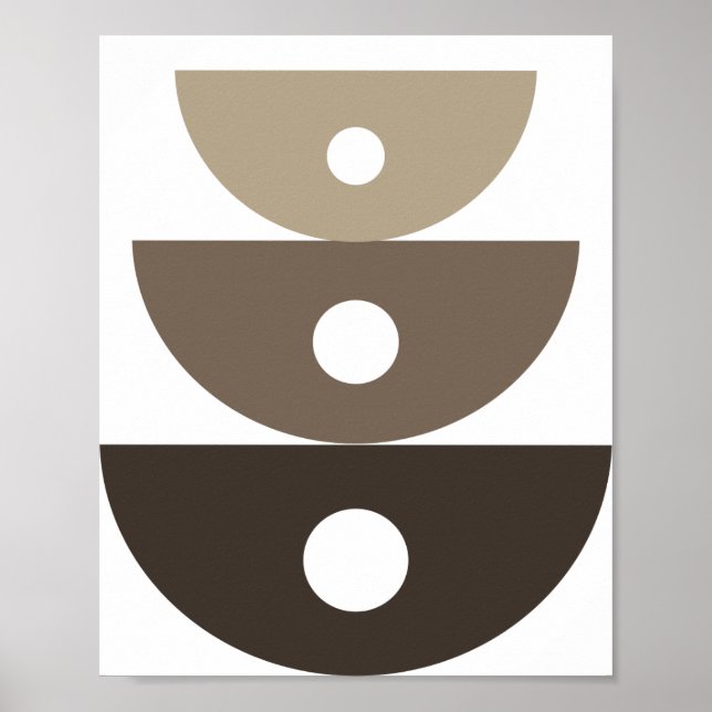 Boho Gemälde Poster (Vorne)