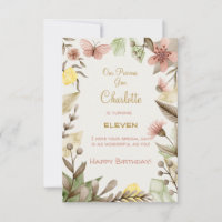 Boho Gems Vintage Kristalle zum Geburtstag