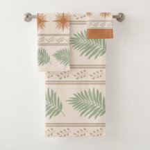 Boho Geo Botanisches Set