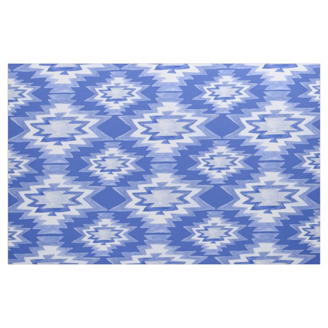 Boho Geometric Watercolor-Muster Stoff (Fat Quarter (45,7 x 55,9 cm))