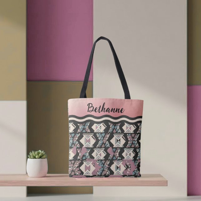 Boho-Geometrie-Tasche (Von Creator hochgeladen)