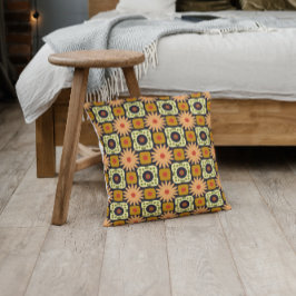 Boho geometrische Muster werfen Kissen