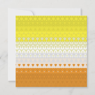 Boho-Geometrischer funky abstrakter Maverique-Stol Feiertagskarte