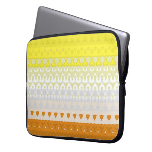 Boho-Geometrischer funky abstrakter Maverique-Stol Laptopschutzhülle