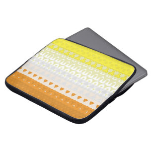 Boho-Geometrischer funky abstrakter Maverique-Stol Laptopschutzhülle