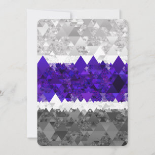Boho-Geometrischer-Mod-Retro-Greygender-Stolz-Flag Feiertagskarte