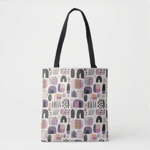 Boho geometrisches abstraktes Muster