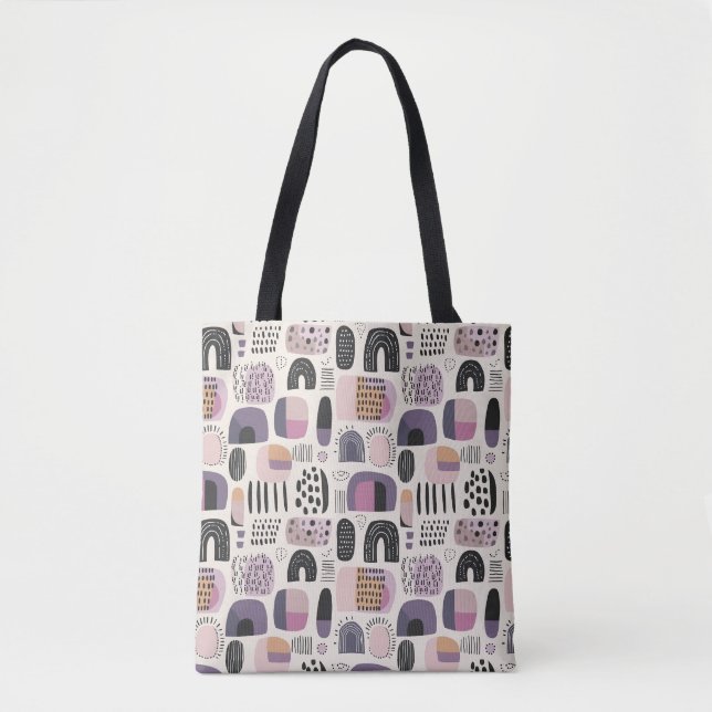 Boho geometrisches abstraktes Muster (Vorderseite)