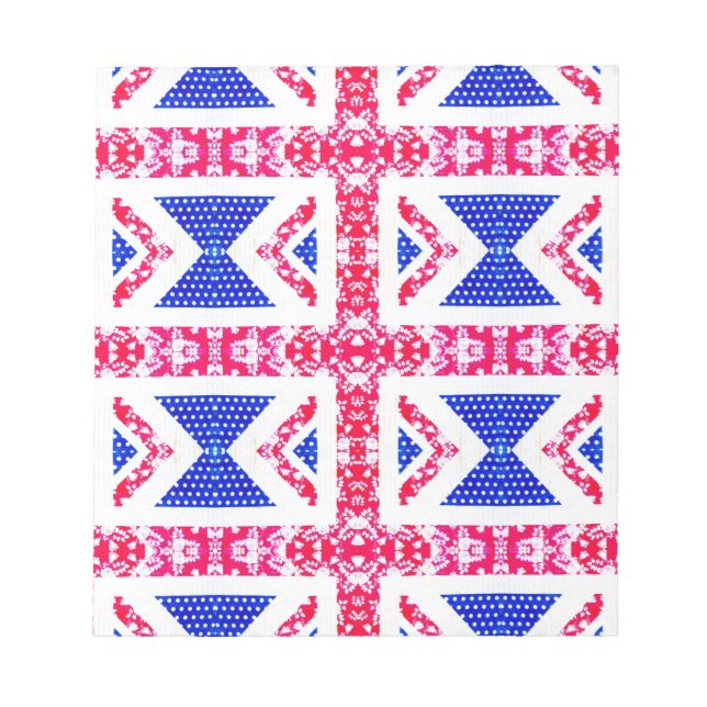boho Gewerkschaft Jack Notizblock (Vorderseite)