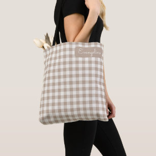 Boho-Gingham-Muster Karo kariert neutrale Name