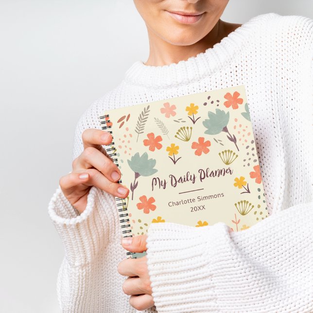Boho Girly Personalisiert Daily Planer (Von Creator hochgeladen)