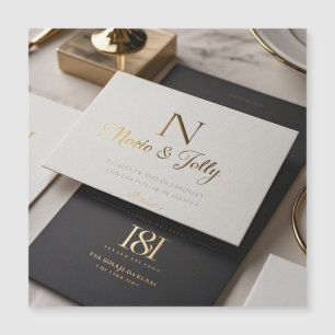 Boho Glam Wedding Einladung