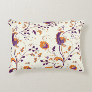 Boho Gold Lila Brushed Accent Pillow Dekokissen
