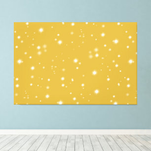 Boho Gold Starlight Leinwanddruck