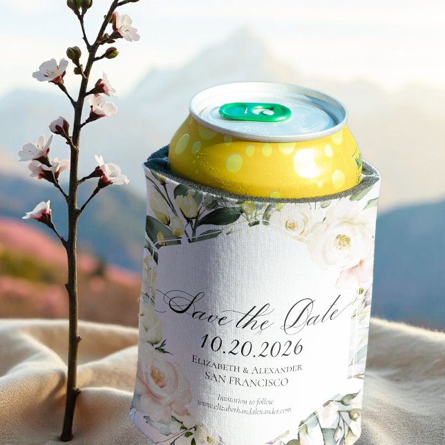 Boho Greenery Floral Frame Wedding Dosenkühler (Von Creator hochgeladen)