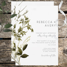 Boho Greenery Moderne Hochzeitsfeier