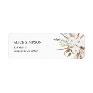 Boho Greenery Pampa Grass Wedding