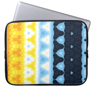 Boho Groovy Geometrische Abstrakte AroAce Pride-Fl Laptopschutzhülle