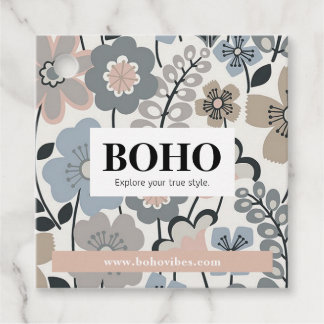 Boho Hang Tags, Bekleidungsmarke, Verkaufsfavorit Geschenkanhänger