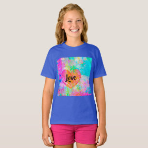 Boho Heart Liebe T-Shirt