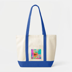 Boho Heart Liebe Tragetasche