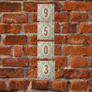 Boho Herb individuell anpassbar Fliese