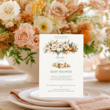 Boho-Herbst-Blumenarrangement-Baby-Party