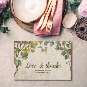 Boho-Herbst-Wildblumen-Botanical-Hochzeit  Gästebuch