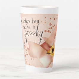 Boho-Herbst-Zitat Milchtasse