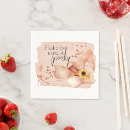 Boho-Herbst-Zitat Serviette