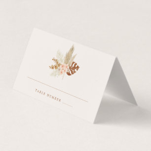 Boho-Herbstblumen Rustikale Outdoor-Hochzeit