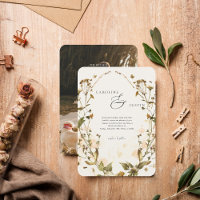 Boho-Herbstwildblume | Botanische Hochzeit