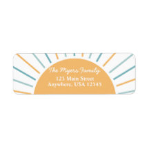 Boho Here kommt die Son Baby Dusche