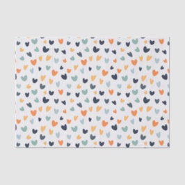 Boho Herz Muster Tissue Paper Seidenpapier