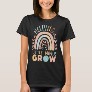 Boho hilft Little Minds dabei, Teak zu züchten T-Shirt